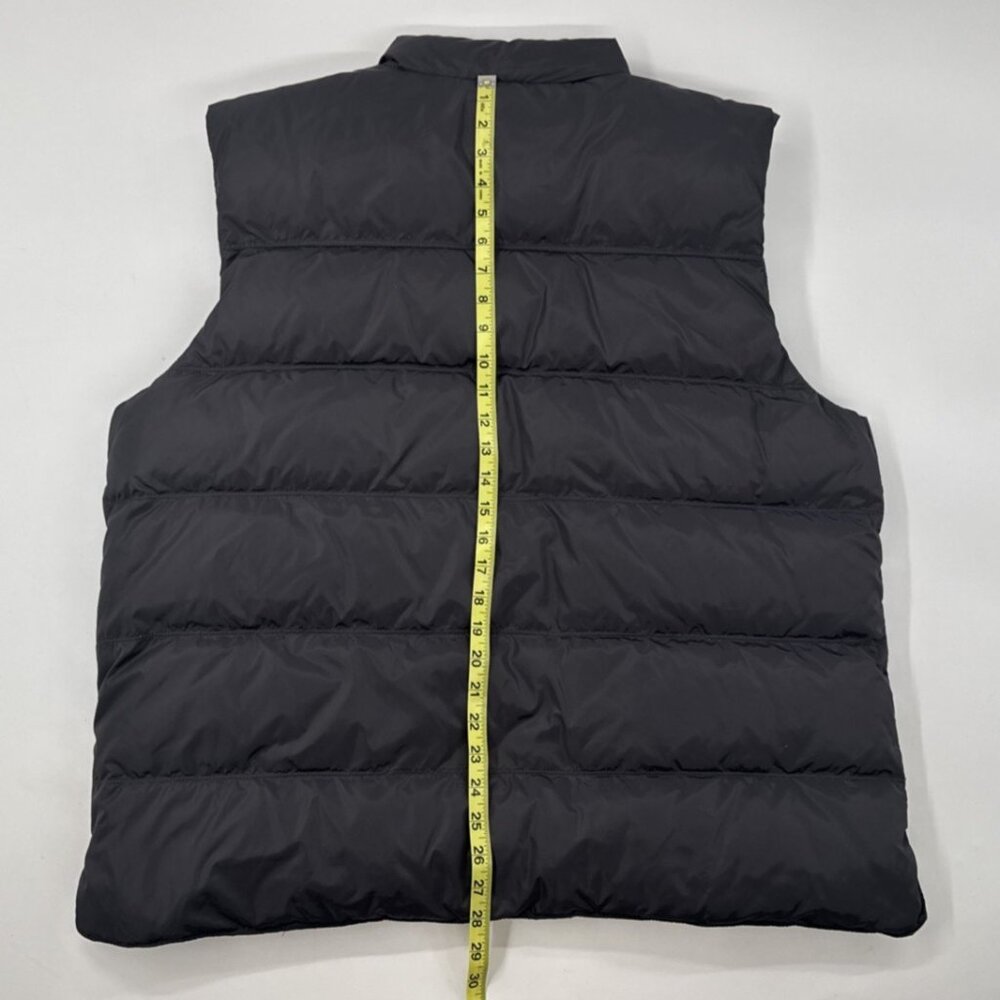 ORVIS Essex Puffer Vest Mens XL Black Zip Pockets Duck Down Feathers Outdoor - Picture 10 of 13